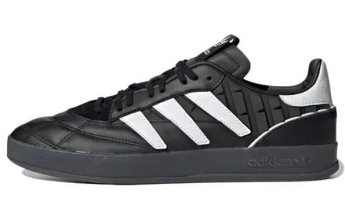 Adidas Originals Sobakov P94 Slip Resistant Abrasion Resistant Low top Skateboard Shoes Men's Obsidian Black