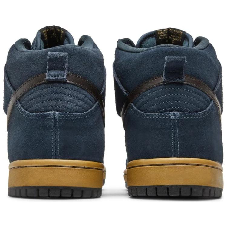 Кеды Nike Dunk SB (черно-синие) — Чёрныйсиний — фото 4