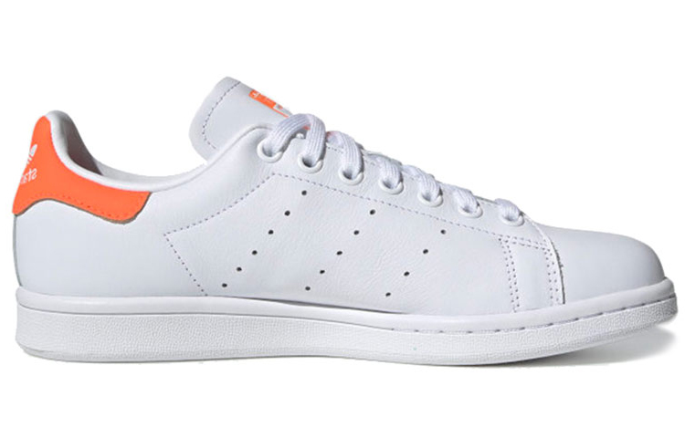 Кеды adidas Stan Smith (бело-оранжевый) — фото 2