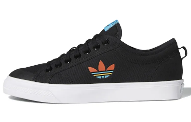 Adidas Nizza 'Colorful Trefoil - Black'