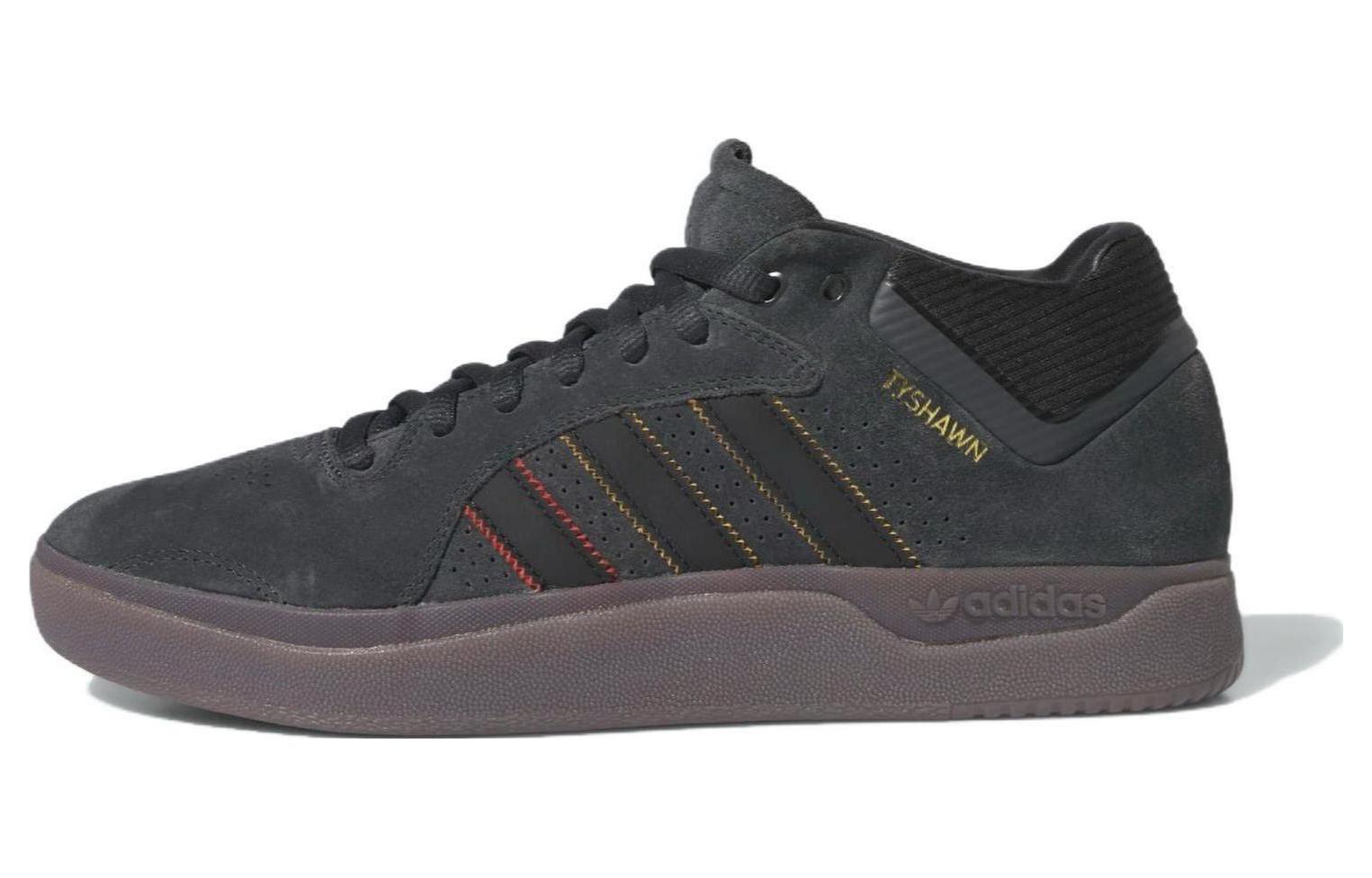 Adidas Tyshawn Remastered Carbon Core Black Preloved Brown