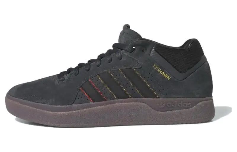 Adidas Tyshawn Remastered Carbon Core Black Preloved Brown