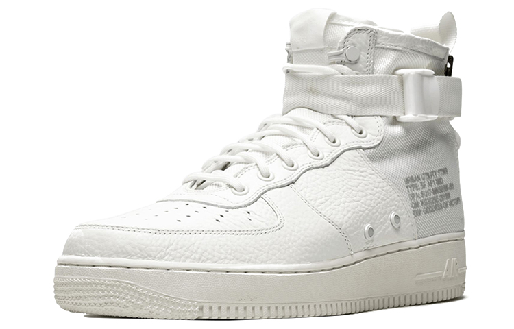 Кеды Nike Air Force 1 Triple Ivory OG (белые) — Белый — фото 2
