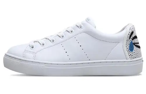 Skechers Street Side Low top Skateboard Shoes Women's White