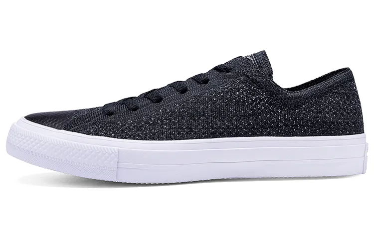 Converse All Star Chuck Taylor Flyknit Low top Skateboard Shoes Unisex Black White