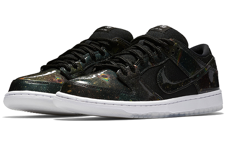 Кеды Nike Dunk SB 420 Intergalactic (черные) — Чёрный / чёрный / белый / серый — фото 2