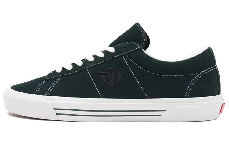 Vans Suede Sid Lightweight Breathable Casual Skateboarding Shoes Dark Green