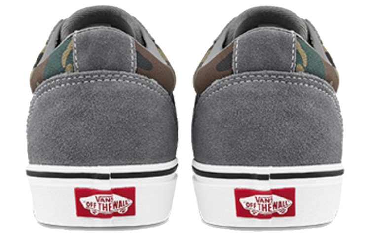 Кеды Vans Ward (серый / зеленый) — Серый / зелёный — фото 5