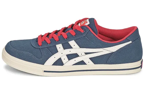 Onitsuka Tiger Skateboard Shoes Women's Low Top Blue/Red