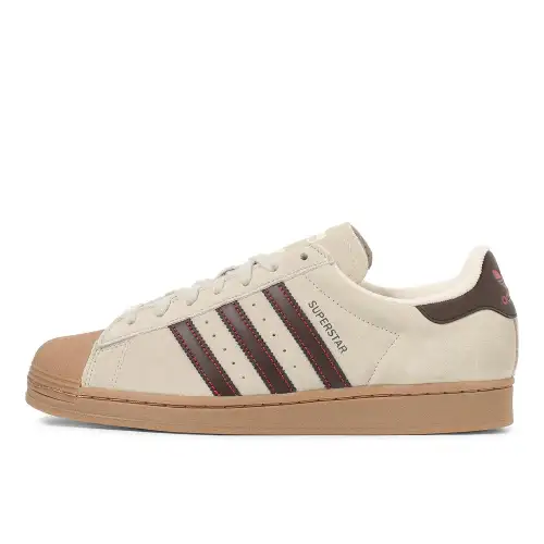 Adidas Originals SUPERSTAR Abrasion Resistant Abrasion Resistant Low top Skateboard Shoes Unisex Brown