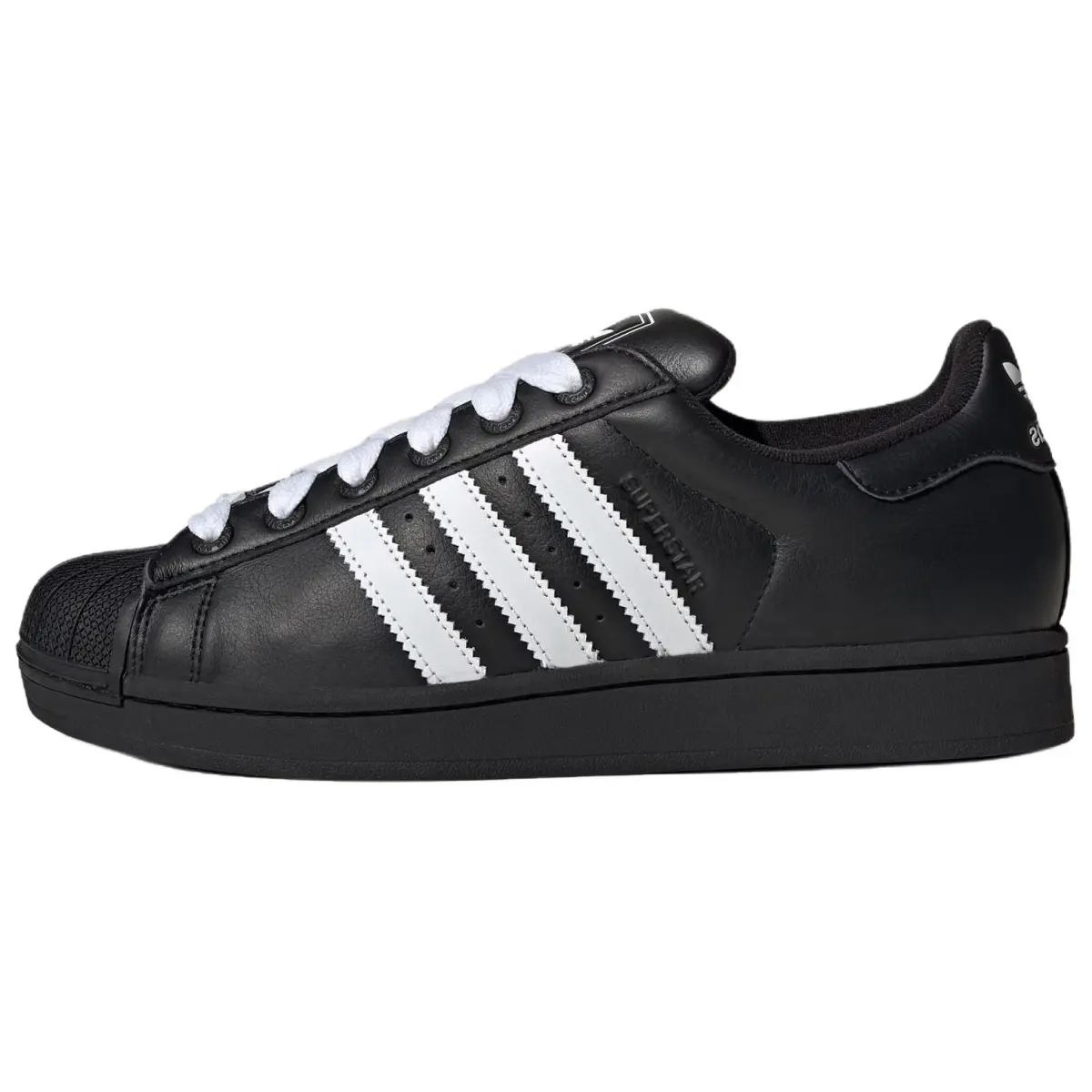 Adidas Originals Superstar 2 Leather Skateboard Shoes Unisex Black White