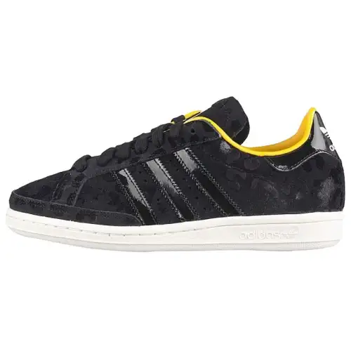 Adidas Originals NATIONAL TENNIS Slip Resistant Abrasion Resistant Low top Skateboard Shoes Women's Black
