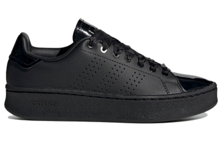 Женские кеды adidas neo ADVANTAGE (черные) — Чёрный — фото 2