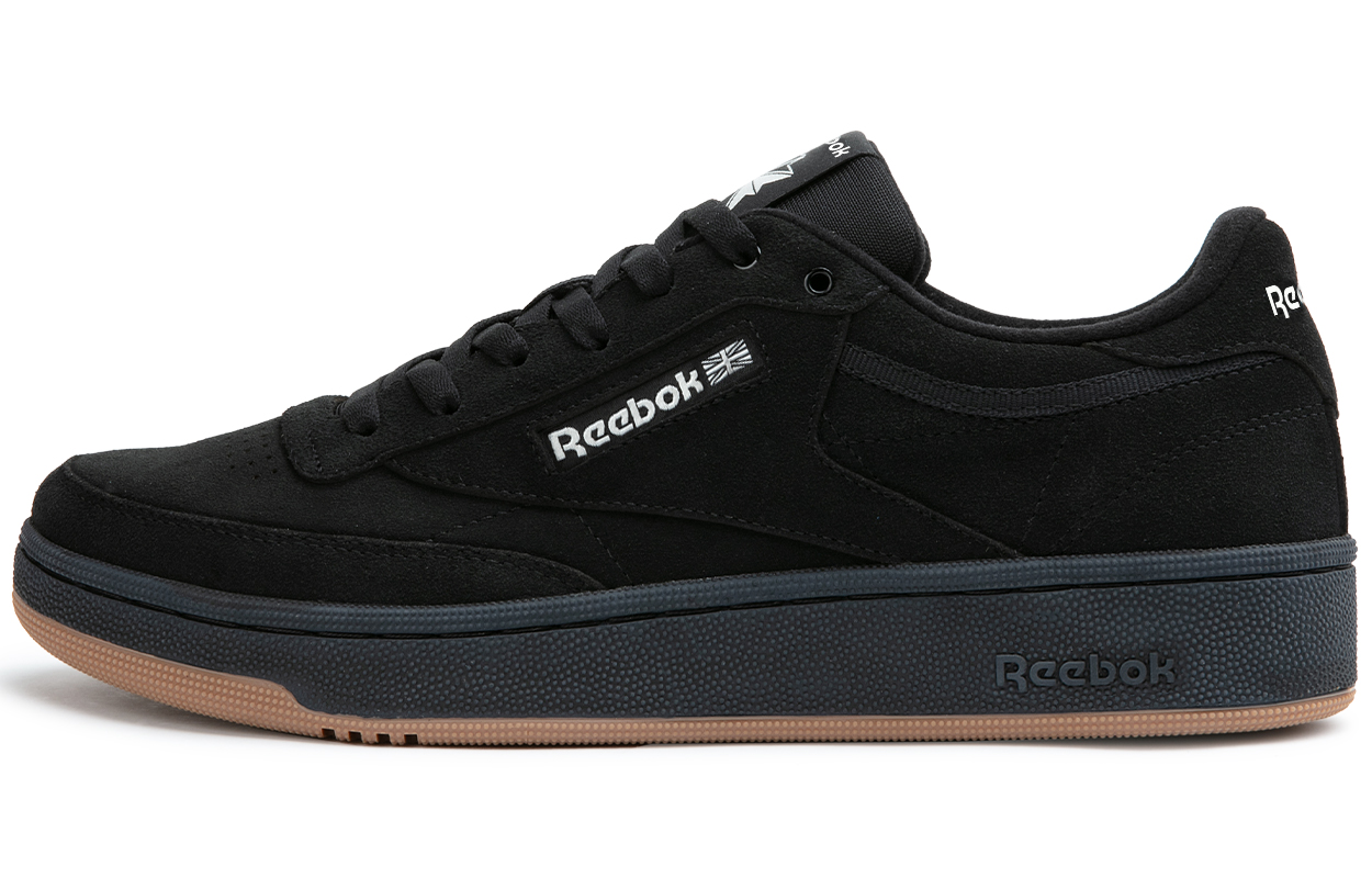 Кеды Reebok CLUB C 85 W+ (черные)