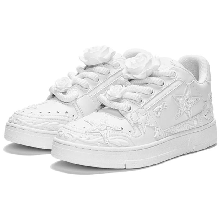 KAALIXTO X Love Me Later Skateboarding Mid 'White'