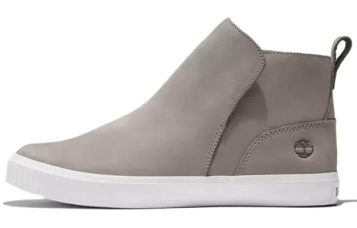 Timberland Skyla Bay Skateboard Shoes Women's High Top Cool Gray