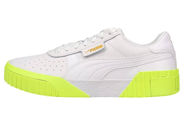 PUMA Cali Low top Skateboard Shoes Women's White Green