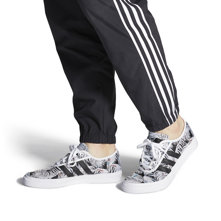 Кеды adidas originals Adiease (бело-черные) — фото 7