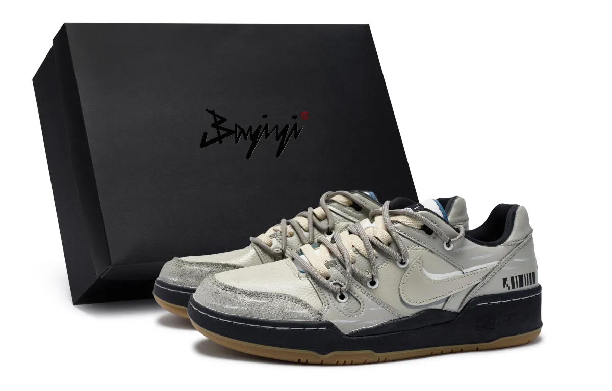 Nike Full Force 811 Manufacturing, Wasteland Amusement Park, Special Shoe Box Low top Skateboard Shoes Men's