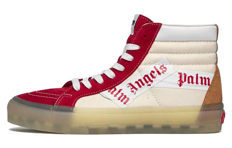 Sk8 Palm Angels x Sk8 Vans-Hi Vlt Lx 'Chili Pepper'