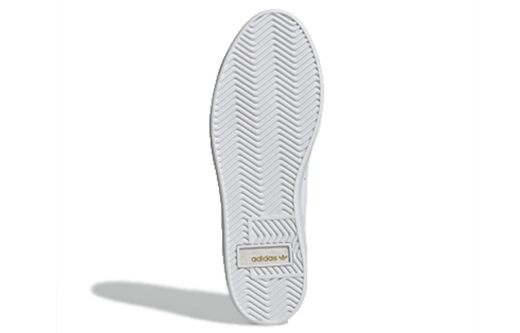 Женские кеды adidas originals Sleek (белые) — Белый — фото 5