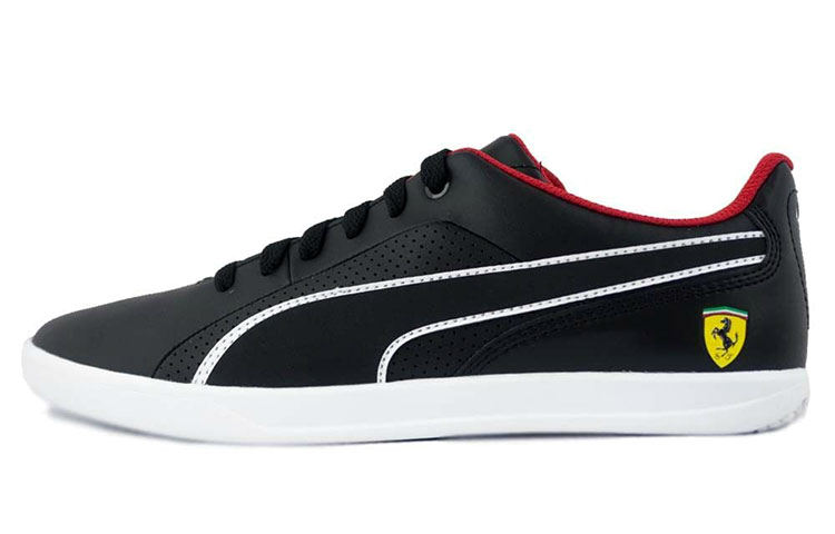 PUMA Skateboard Shoes Men's Low Top Black