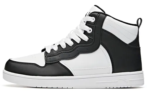 Anta Life Collection Textile, Synthetic Leather Coverage Slip Resistant Cushioning Abrasion Resistant High top