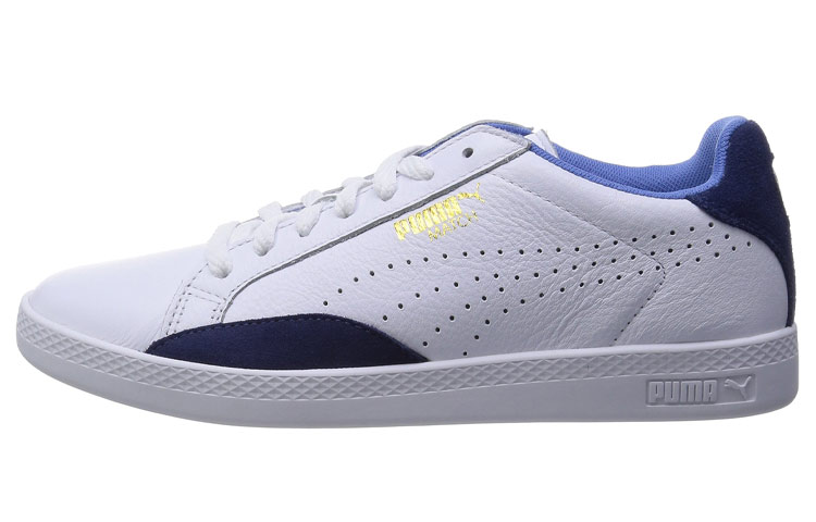 PUMA MATCH Skateboard Shoes Women's Low Top White/Blue