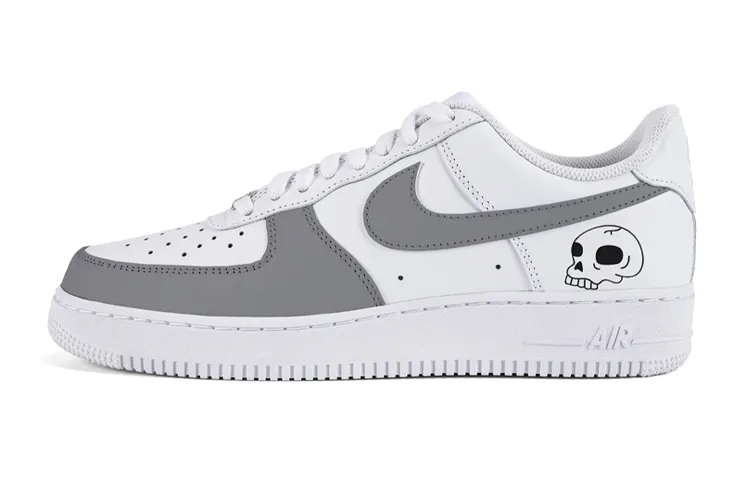 Nike Air Force 1 Air Force 1 Low top Skateboard Shoes Men's Gray