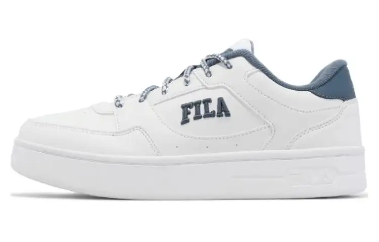 FILA Cushioning, Wear Resistant Low top Skateboard Shoes Men's White