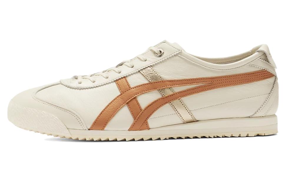 Onitsuka Tiger MEXICO 66 Skate Shoes Unisex Low Top White Orange