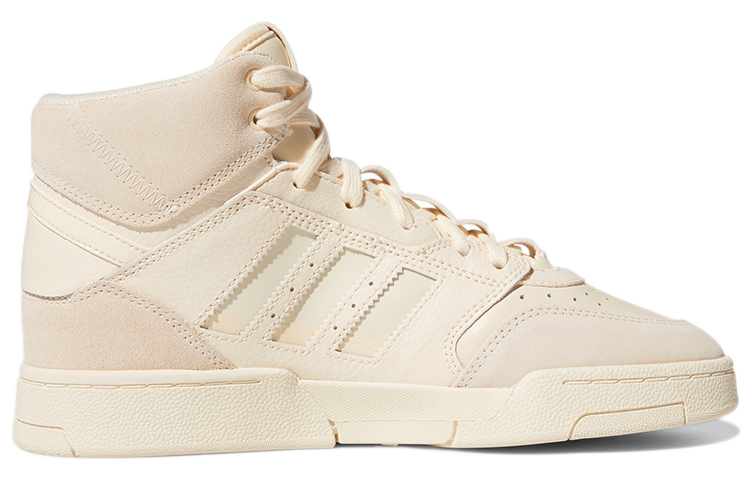 Женские кеды adidas originals Drop Step XL (бежевые) — фото 2
