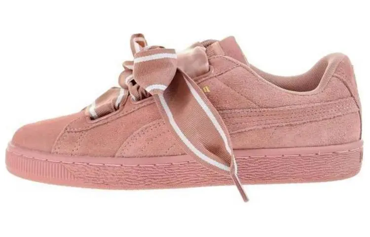 PUMA Suede Heart Satin Ii Cameo Brown Women's
