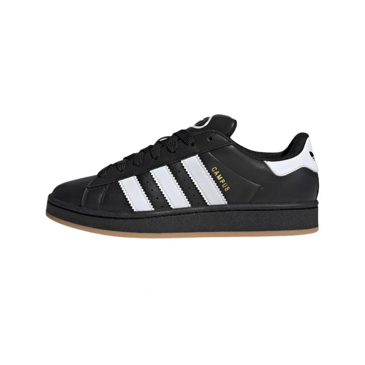Adidas Originals CAMPUS 00s Synthetic Leather, Leather Low top Skateboard Shoes Unisex Black
