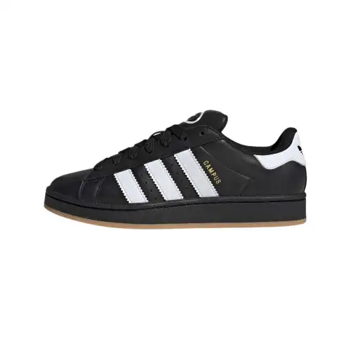 Campus Adidas Originals 00s 'Core Black Leather Gum'