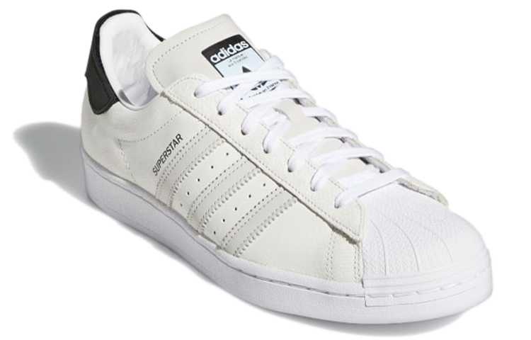 Крупные кеды adidas originals SUPERSTAR (бежевые) — 奶白 — фото 3