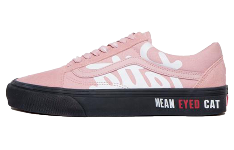 Old Skool Patta x Old Skool Vans Vlt Lx 'Mean Eyed Cat - Silver Pink'