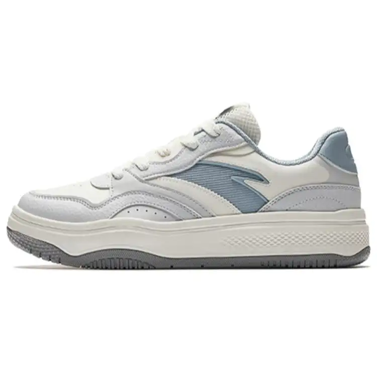 Anta Street Stubborn 2 Slip Resistant Abrasion Resistant Low top Skateboard Shoes Men's White Blue