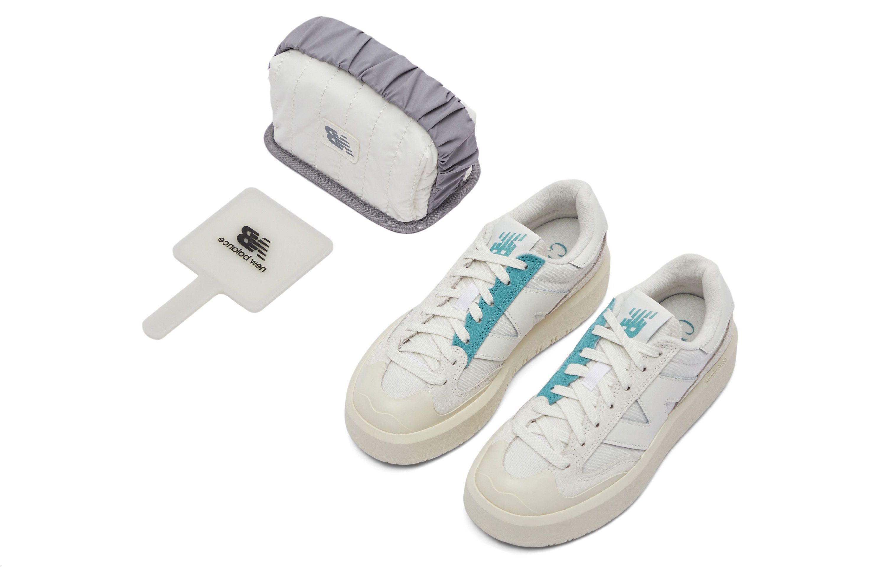 New Balance NB 302 Low top Skateboard Shoes Unisex White Green
