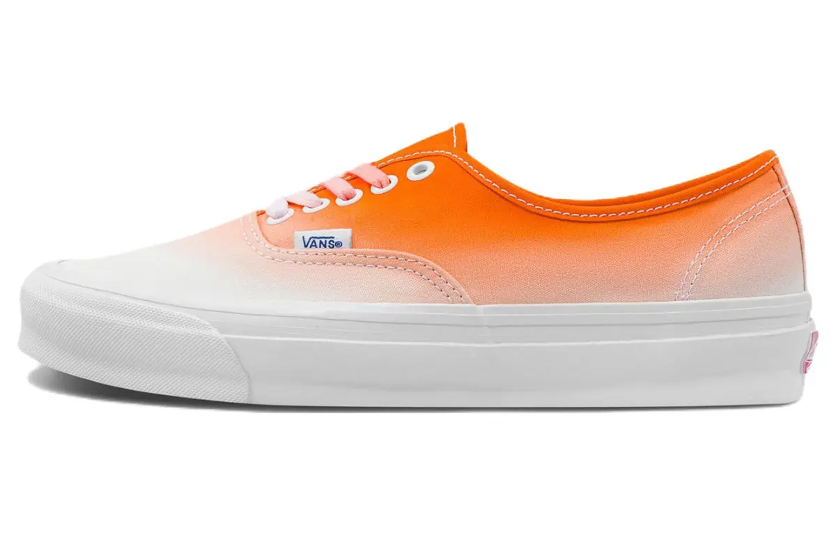 Authentic Og Vans Lx 'Dip Dye - Orange White'