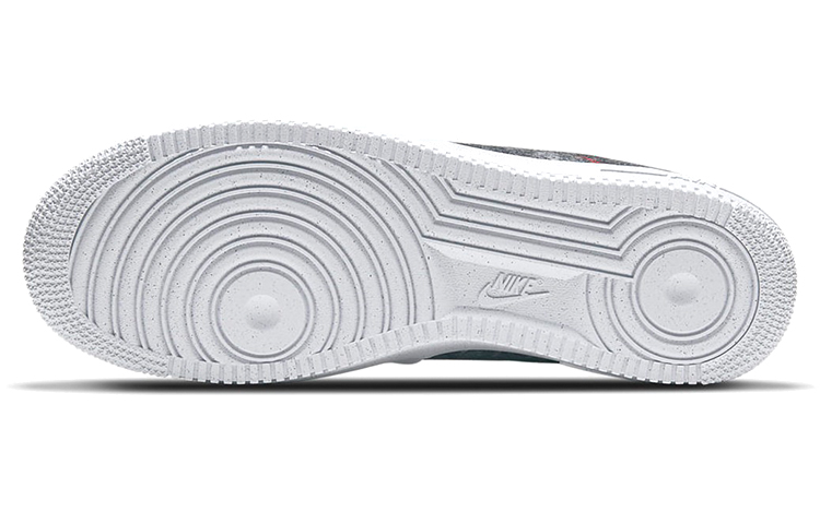 Мужские кеды Nike Air Force 1 07 LV8 (белый) — Белый / серый / чёрный / красный / зелёный — фото 6