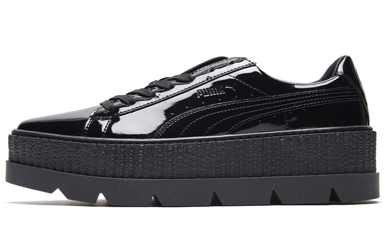 PUMA Pointy Creeper Rihanna Fenty Patent Black Women's