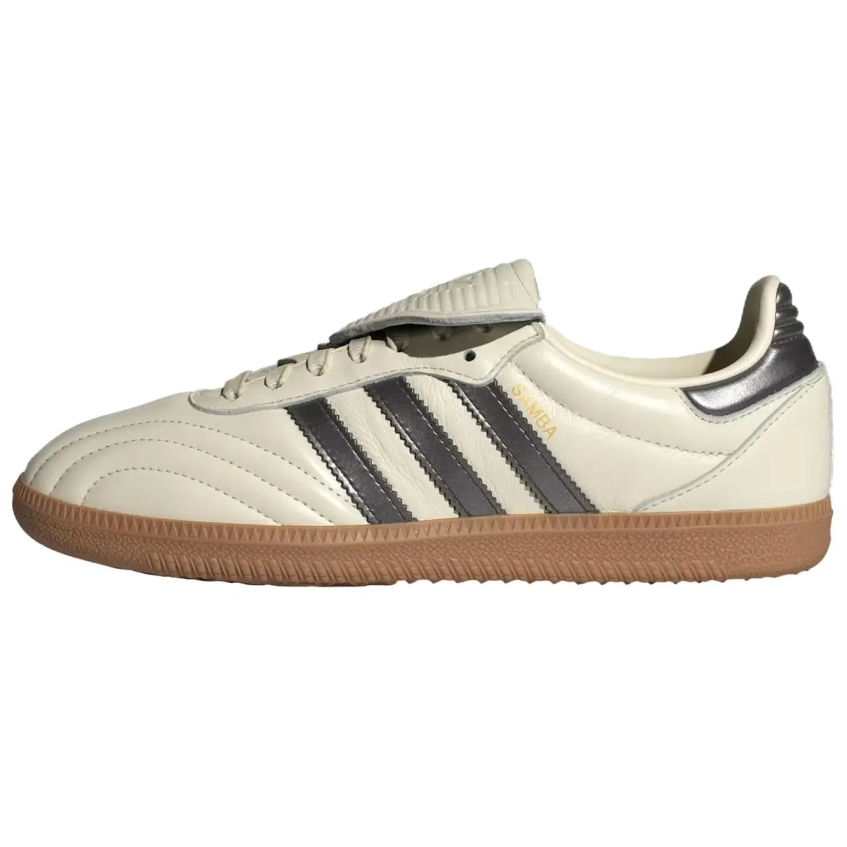 Adidas Originals Samba LT Abrasion Resistant Low top Skateboard Shoes Women's Beige Black