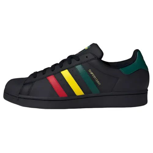 Superstar Adidas Originals 'Rasta - Black'