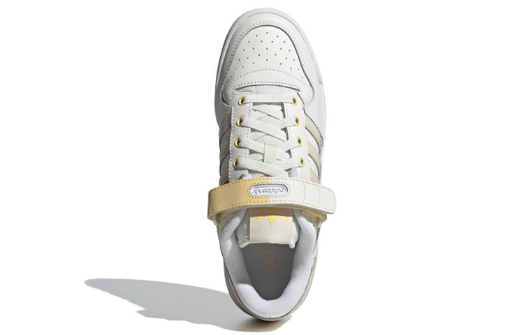 Женские кеды adidas originals FORUM Low Premium (белые) — Белый — фото 5