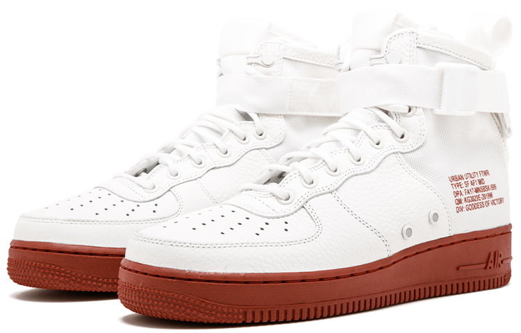 Мужские кроссовки Nike Air Force 1 Ivory Mars Stone (белые) — Белый — фото 3