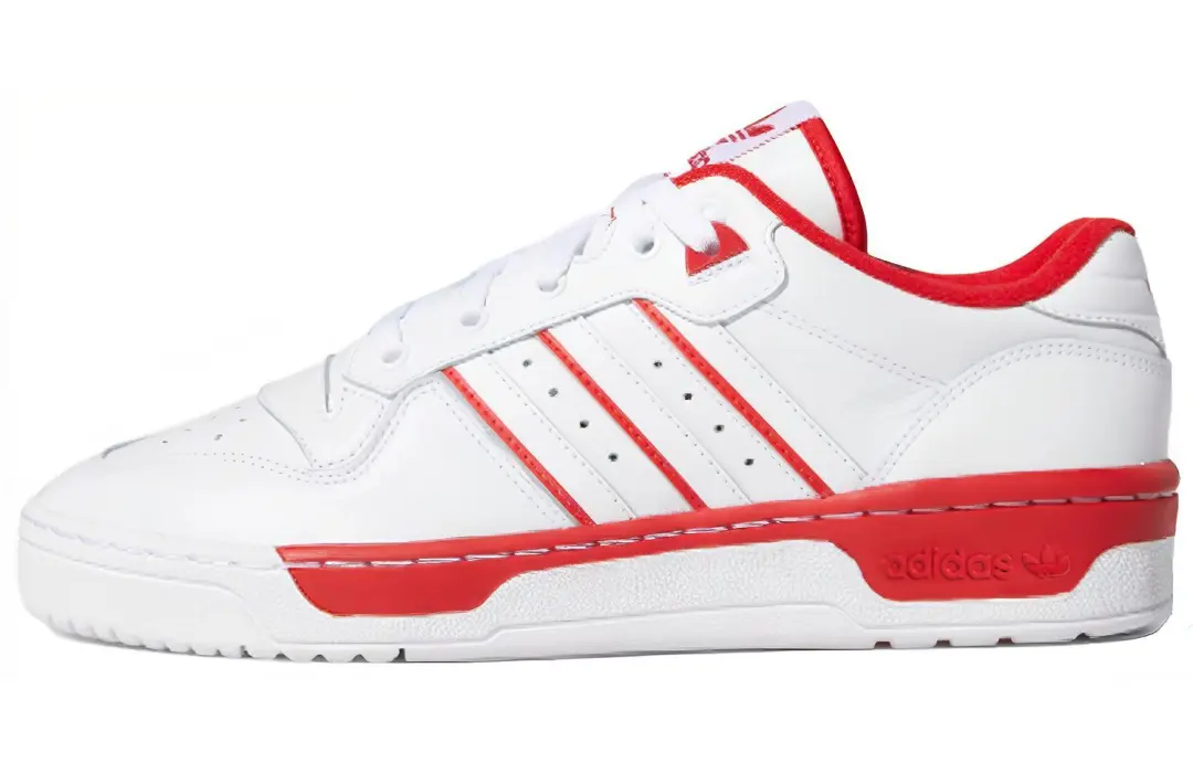 Adidas Rivalry Low 'White Scarlet'
