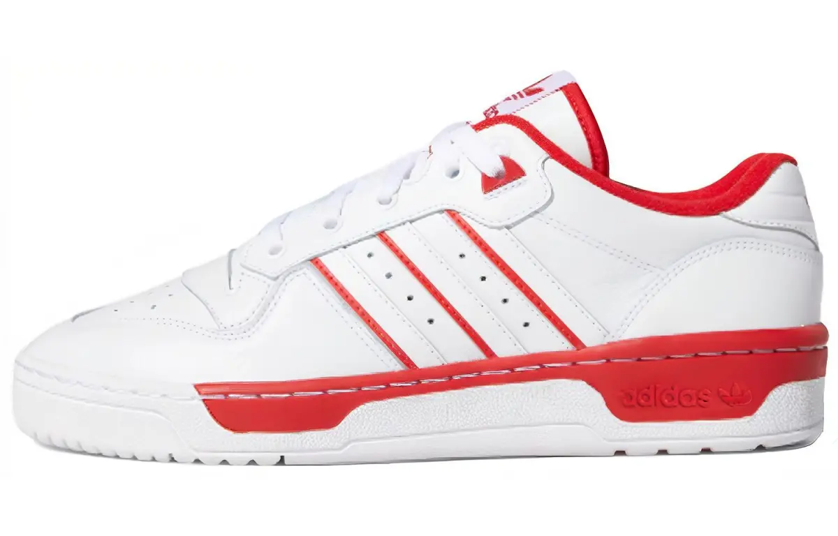 Adidas Rivalry Low 'White Scarlet'