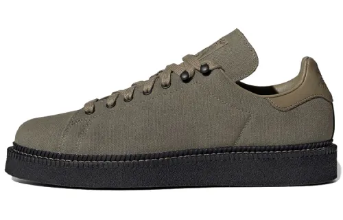 Adidas Originals Stan Smith Breathable Low top Skateboard Shoes Unisex Army Green/Black