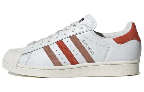 Adidas Superstar Crystal White Preloved Red